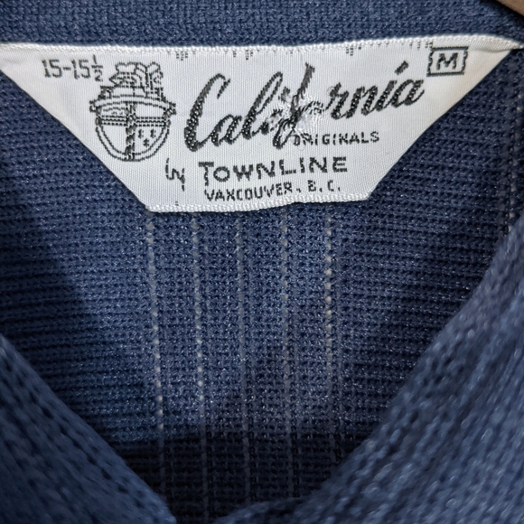 Vintage California Originals by Townline medium polyester buttoned shirt - Picture 2 of 6